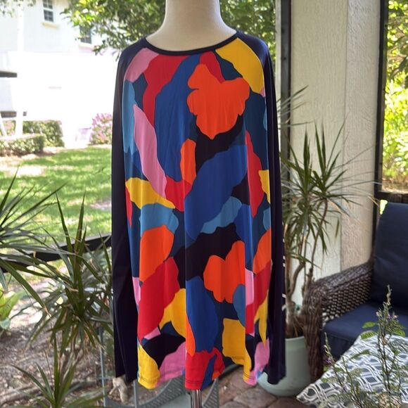 Nautica Swimwear Long Sleeve Rashguard Shirt Multicolor
NWOT Size large - Picture 3 of 12